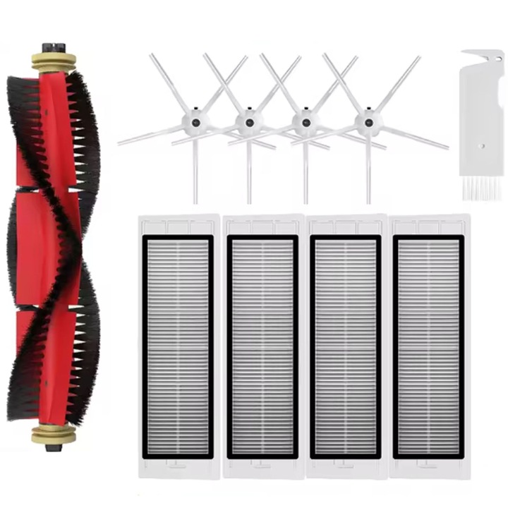 Set piese de schimb pentru aspiratoare robot Xiaomi 1S, Roborock S50, S5 Max, T6, T7 Pro, perie principala, perie laterala, filtru, mop