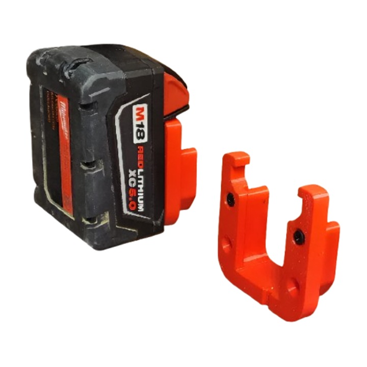 Suport Acumulator Milwaukee M18, prindere perete