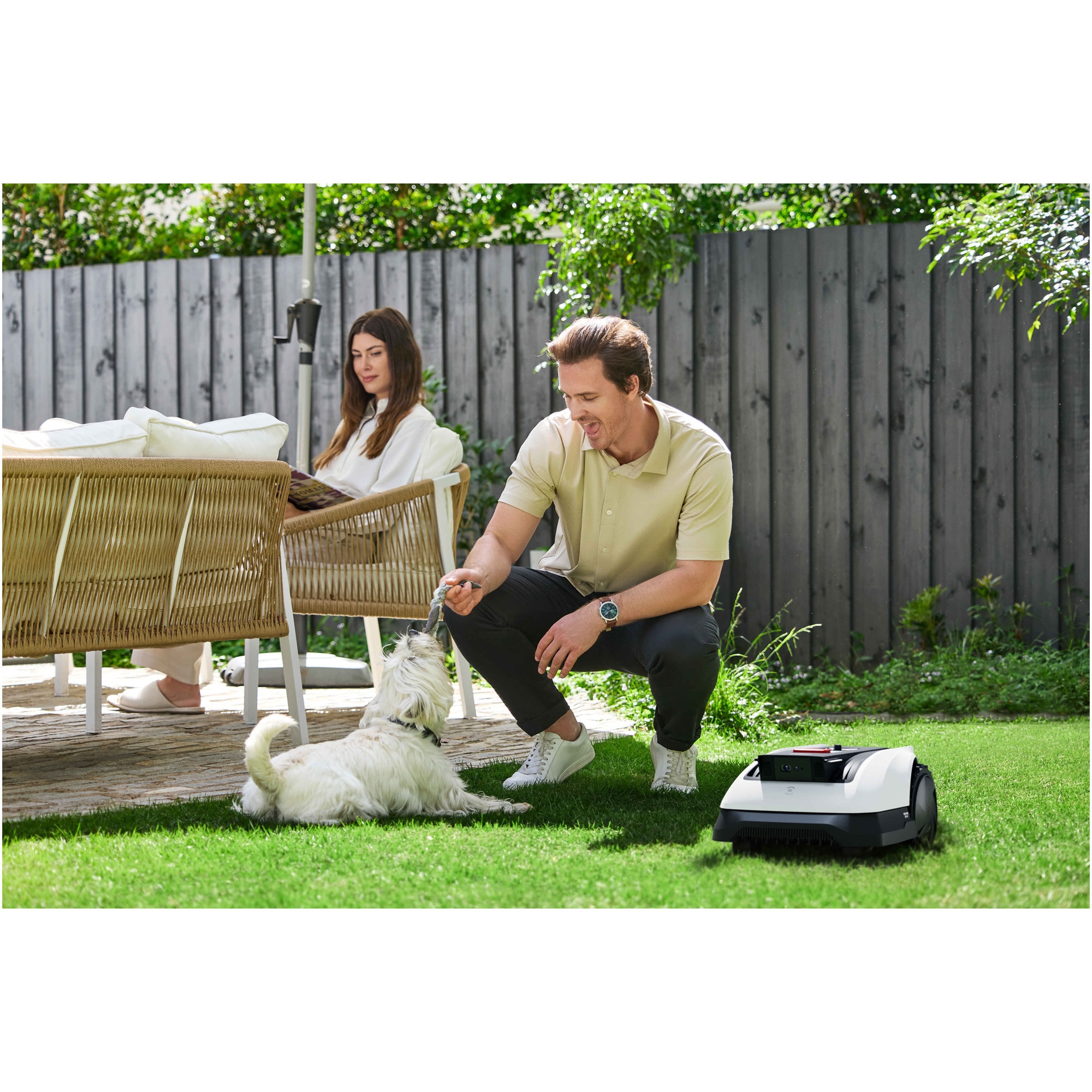Robot de tuns gazon/iarba GOAT O800RTK Ecovacs, fara cablu de