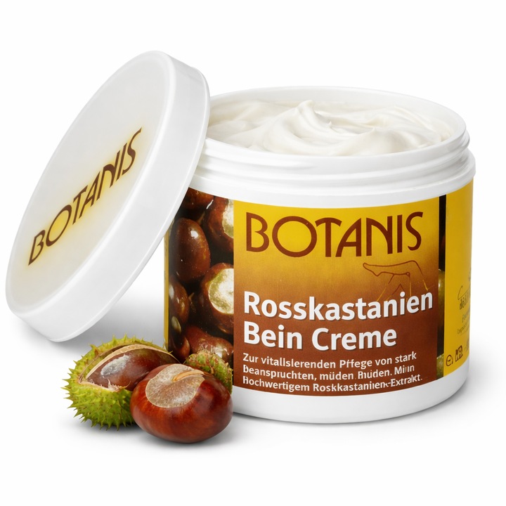 Krém nehéz lábakra gesztenyekivonattal Rosskastanien Bein Creme, 250 ml, BOTANIS