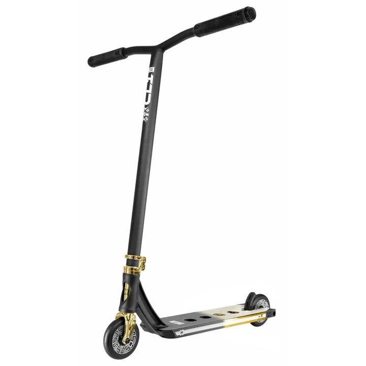 Core CL1 roller, fekete-arany, 85cm, 3,45kg, alumínium platform 480x127mm, alumínium kormány 620x620mm