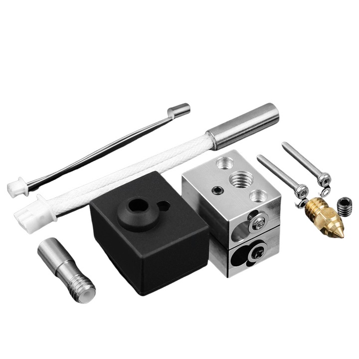 Kit bloc incalzitor extruder standard, 260C, 0.4mm, 24V 40W, pentru Ender 3 S1