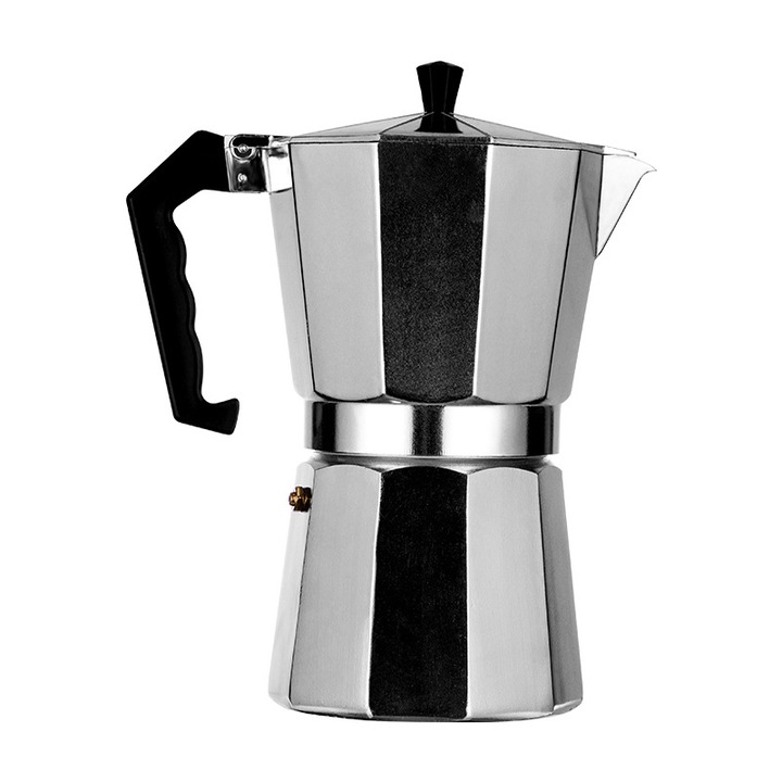 Espressor pentru aragaz, 1 cana 50ml, aluminiu
