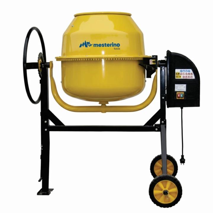 Betoniera profesionala Wertcraft TOOLS HCM550, capacitate 160 litri, motor 1000W cu bobinaj din cupru, roti si coroana din fonta