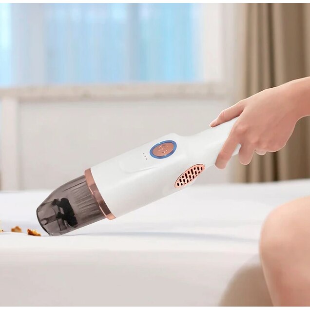 Aspirator de mana portabil fara fir cu putere de 80W baterie reincarcabila de 1800mAh