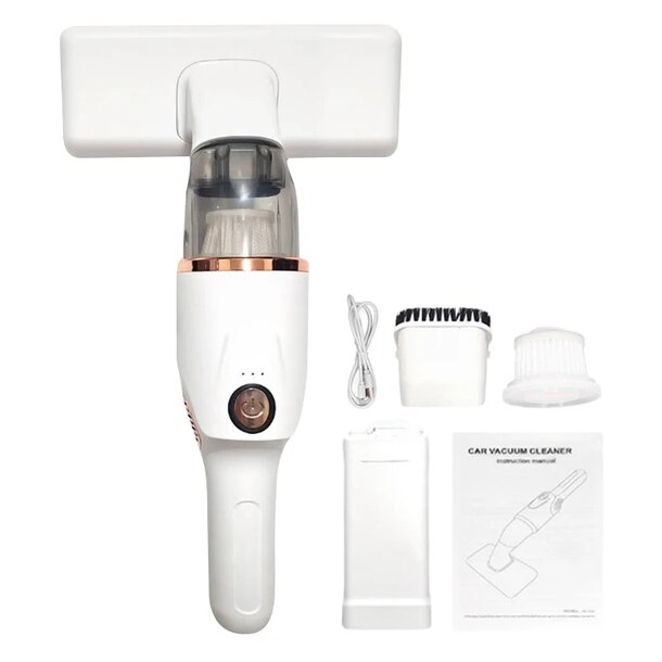 Aspirator de mana portabil fara fir cu putere de 80W baterie reincarcabila de 1800mAh