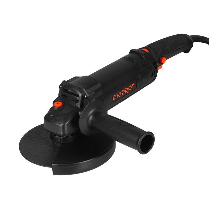 Polizor unghiular Dnipro-M 150 mm, 1600 W, reglaj turatie, protectie suprasarcina, 2.5 kg