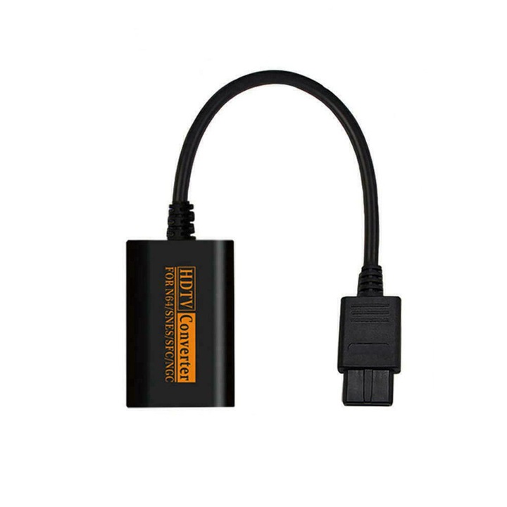 Adaptor HDTV, video si audio, pentru Nintendo N64/SNES/SFC