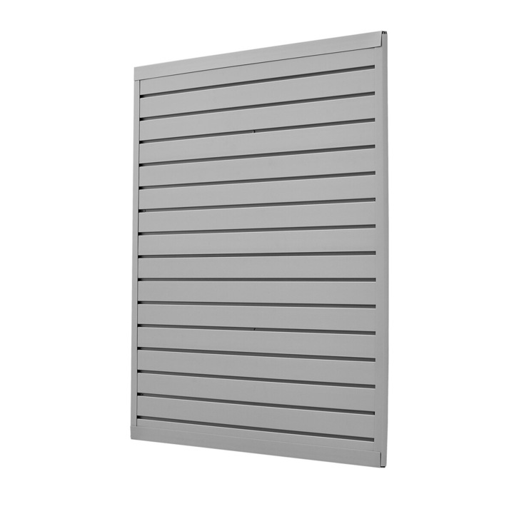 Panou de perete pentru scule, Vevor, PVC Gri, Design Modular, 1230x1235x20mm