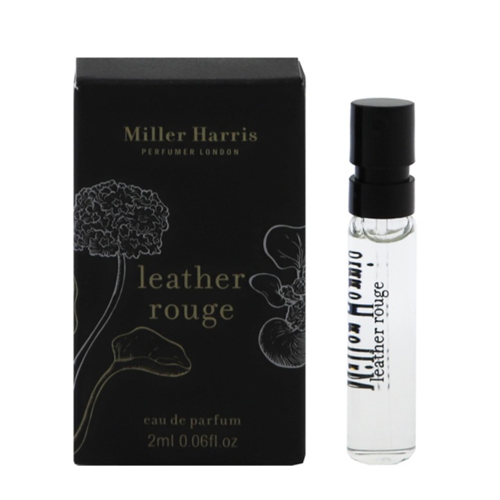 Miller Harris, Leather Rouge, Apa de Parfum, Unisex, 2 ml *Vial