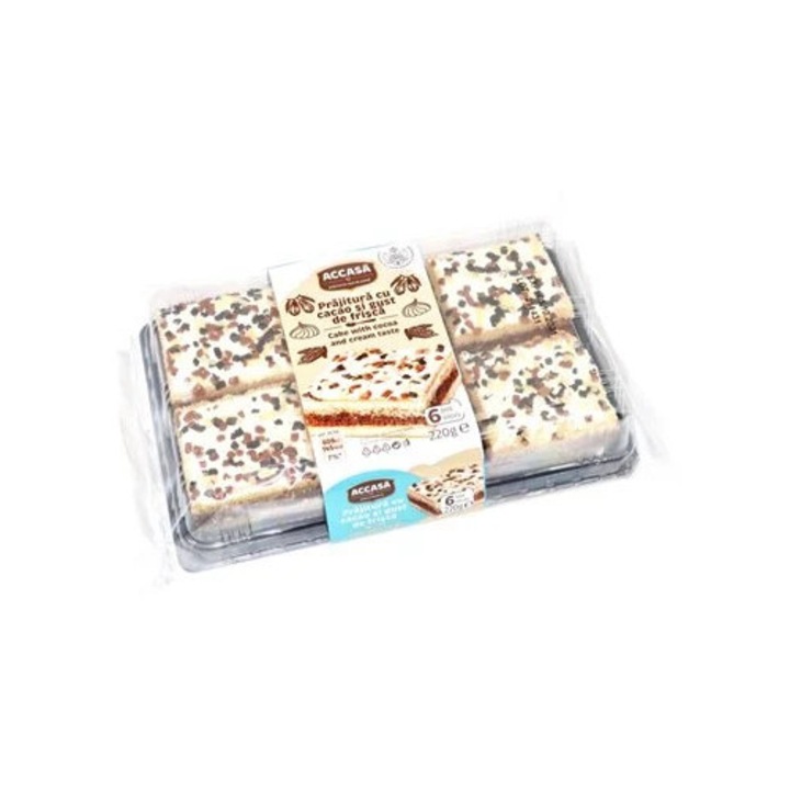 Prajitura cu Cacao si Frisca, Accasa, 220 g