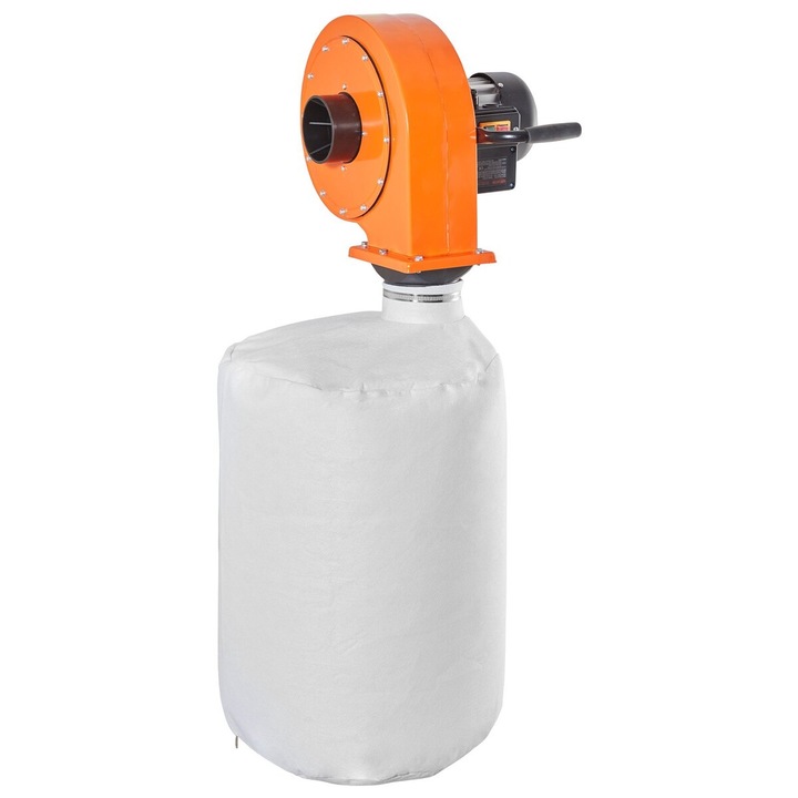 VEVOR porgyűjtő, falra szerelhető, 1 LE, 560 CFM, 21 gallon zsák kapacitás, méretek 40.94x13.78x15.75 hüvelyk, szerszámkészlet