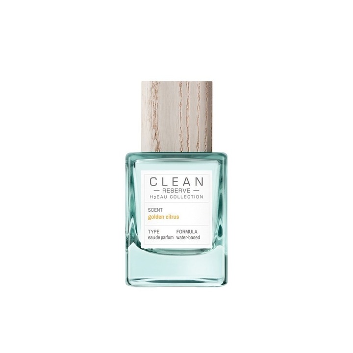 Clean, H2Eau Golden Citrus, Eau de Parfum, Unisex, 50 ml