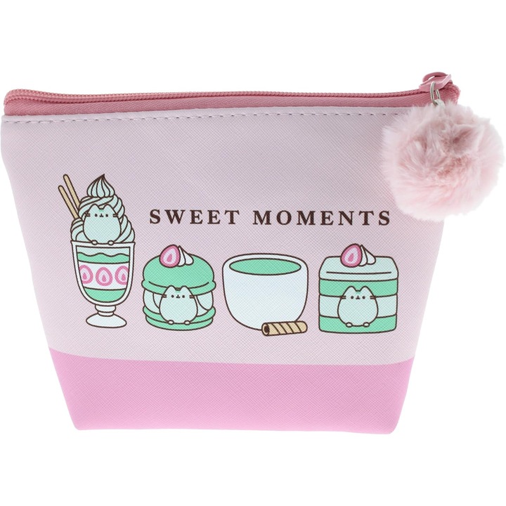 Penar - Pusheen, Poliester, Roz, Neechipat