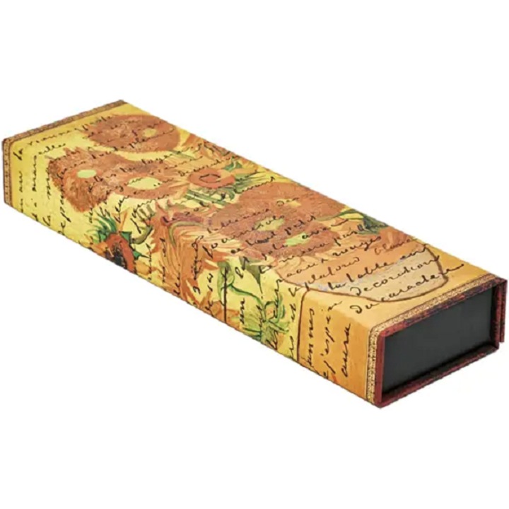 Penar - Embellished Manuscripts Collection - Van Gogh - Sunflowers, Carton, Multicolor, Neechipat