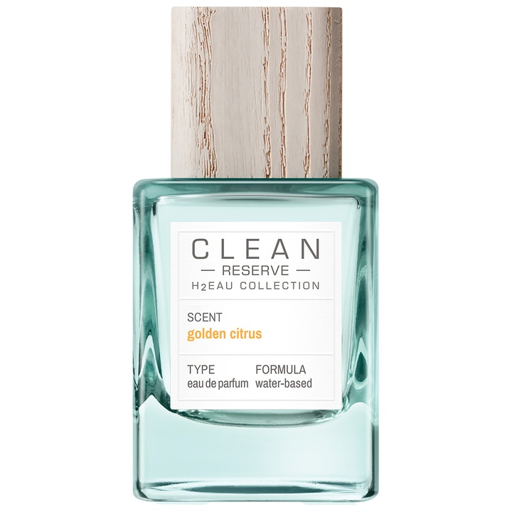 Clean, H2Eau Golden Citrus, Eau de Parfum, Uniszex, 100 ml *Tesztelő