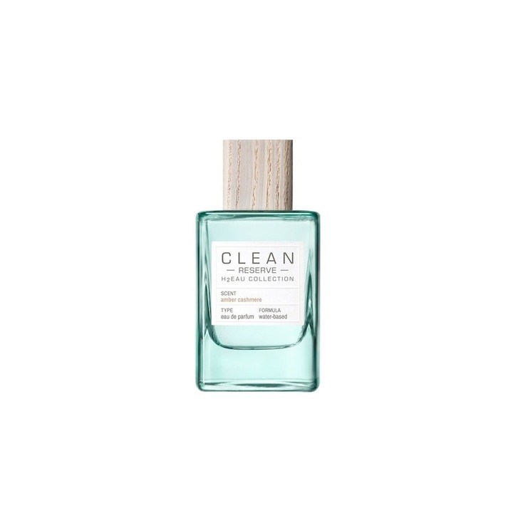 Clean, H2Eau Amber Cashmere, Apa de Parfum, Unisex, 100 ml