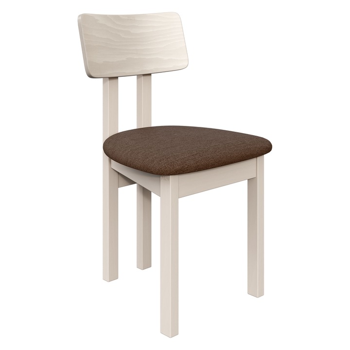 Scaun dining Kizeko II, MIRJAN 24, casmir + maro, 47x48x85 cm