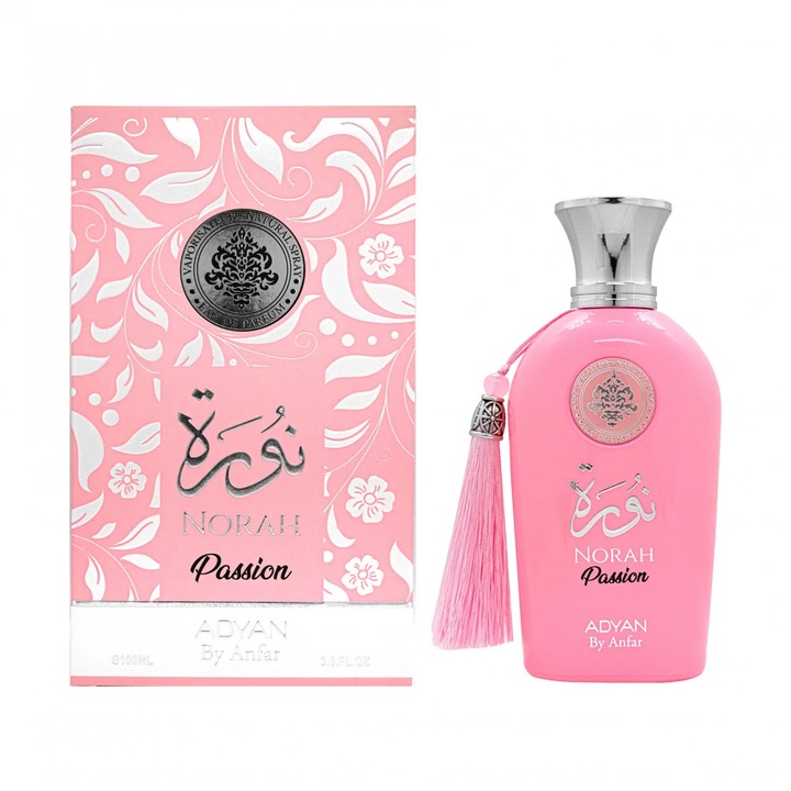 Parfum de dama Norah Passion, ANFAR, Eau de Parfum, 100 ml, citrice, florale