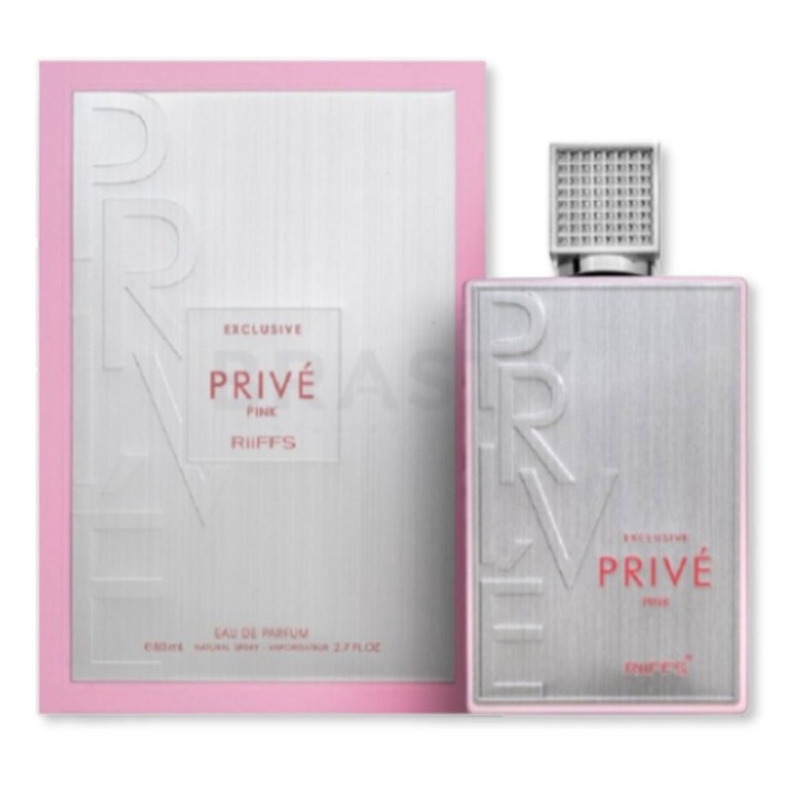 Eau de parfum, Riiffs, Prive Pink, 80 ml, virágos-gyümölcsös, nőknek