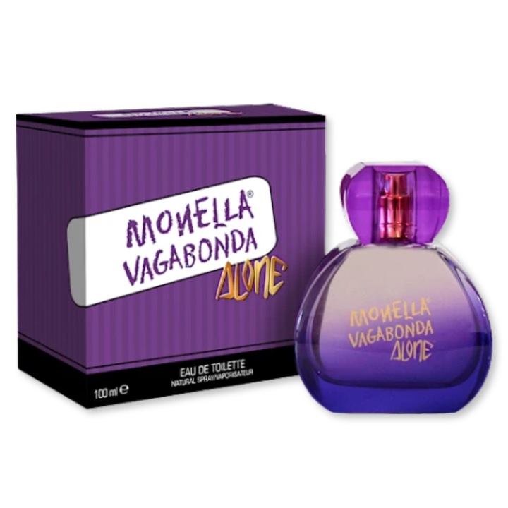 Apa de toaleta Monella Vagabonda Alone, dama, 100 ml, floral-lemnos