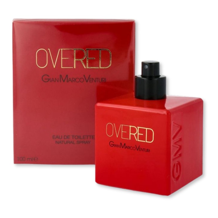 Apa de toaleta Gian Marco Venturi Overed, 50 ml, floral-fructat, pentru femei