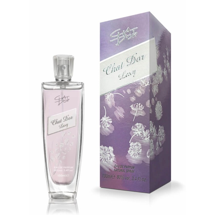 Lexy Eau de Parfum, Chat D'or, virágos-gyümölcsös, 100ml