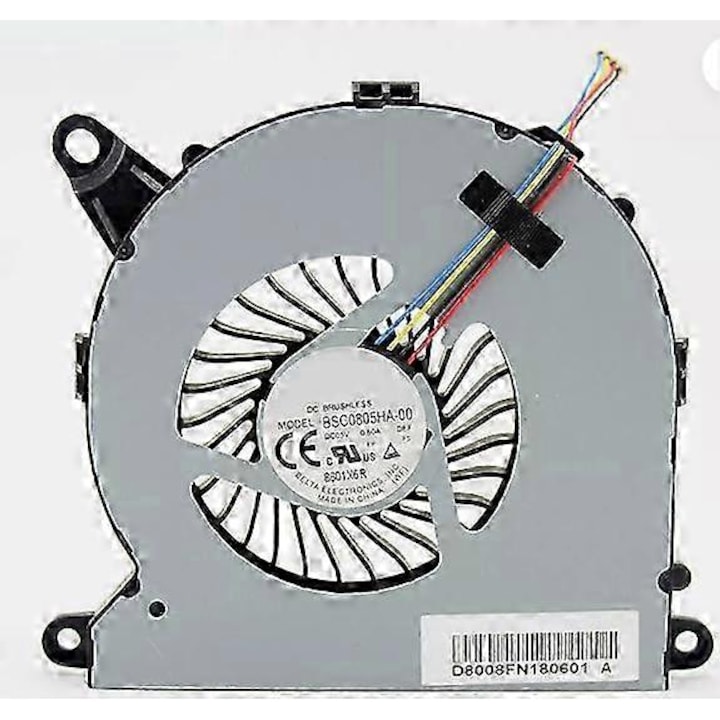 Охладител за процесор BSC0805HA-00 за Intel NUC NUC8i7BEH, лесен за инсталиране, компактни размери