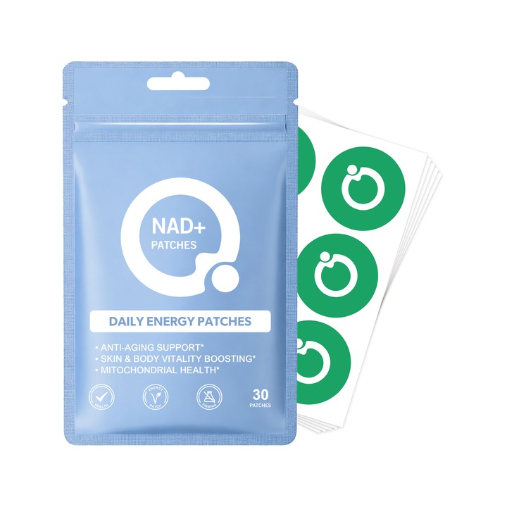 Plasturi pentru ingrijirea pielii, NAD+, cu extract de lavanda si menta, 30 bucati