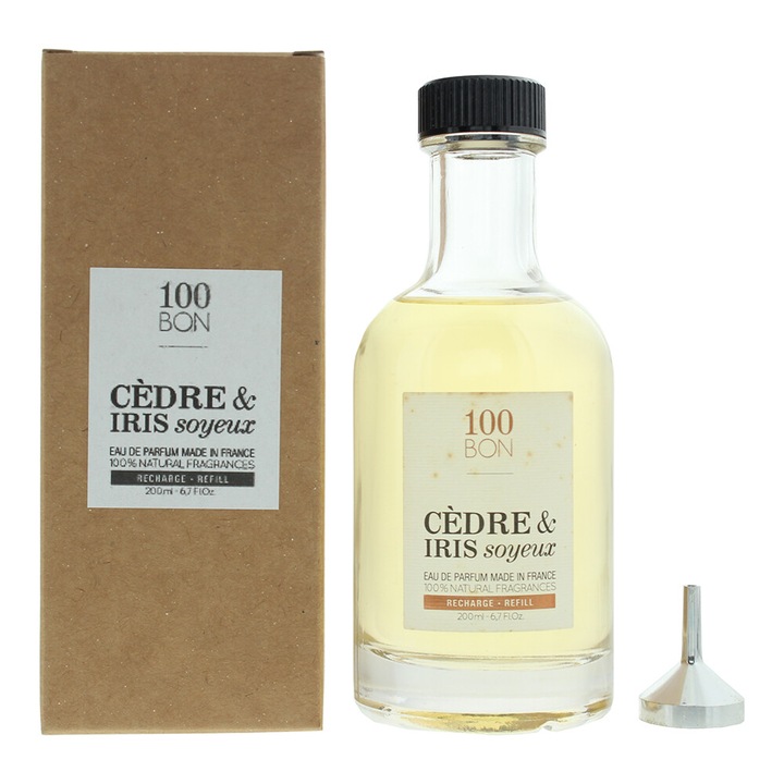 100 Bon, Cedru & Iris Matasos, Eau De Parfum, Unisex, Refill, 200 ml