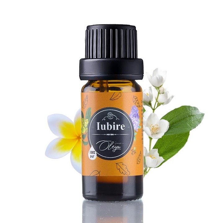 Ulei Esențial Sinergie Iubire, Oleya, amestec floral-citrice, 100% natural, 10ml