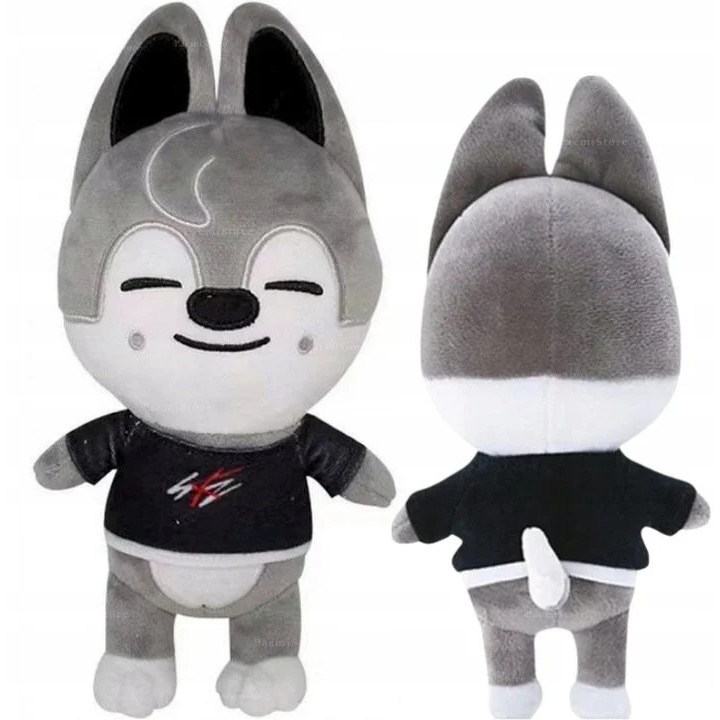 stray kids 　puppym　 wolfchan Wolf Chan SKZOO Stray Kids – jucarie de plus 25 cm - eMAG.ro