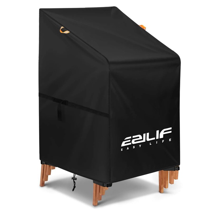 Husa pentru scaun de gradina 420D Oxford 70x90x80/120cm, impermeabila, rezistenta la vant, rezistenta la UV, antipraf, husa de protectie