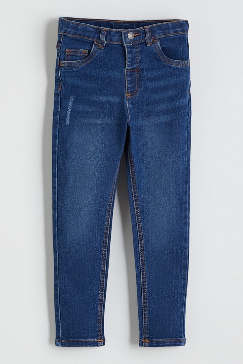LC WAIKIKI, Blugi slim fit cu talie medie, Bleumarin