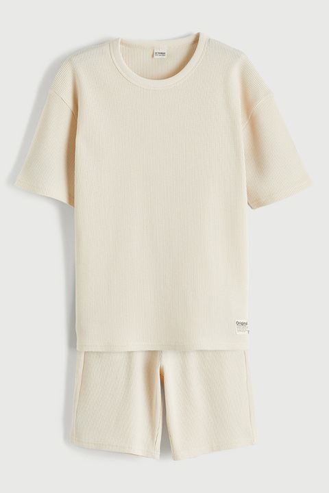 LC WAIKIKI, Trening cu aspect texturat, Bej deschis, 128-134 CM