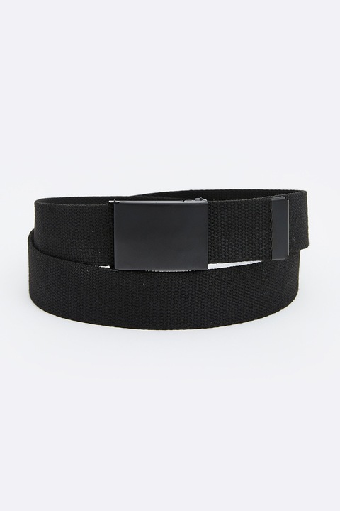 LC WAIKIKI, Curea cu model uni, Negru, 95