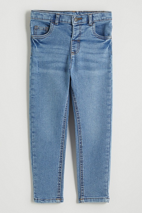 LC WAIKIKI, Blugi slim fit cu talie medie, Albastru