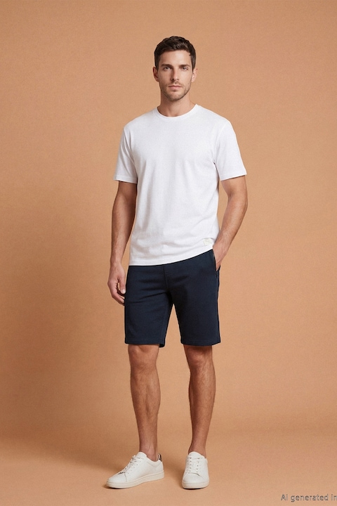 LC WAIKIKI, Bermude cu snur, Negru stins