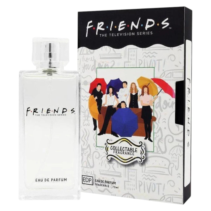 Warner Bros, Friends, Apa de Parfum, Unisex, 75 ml
