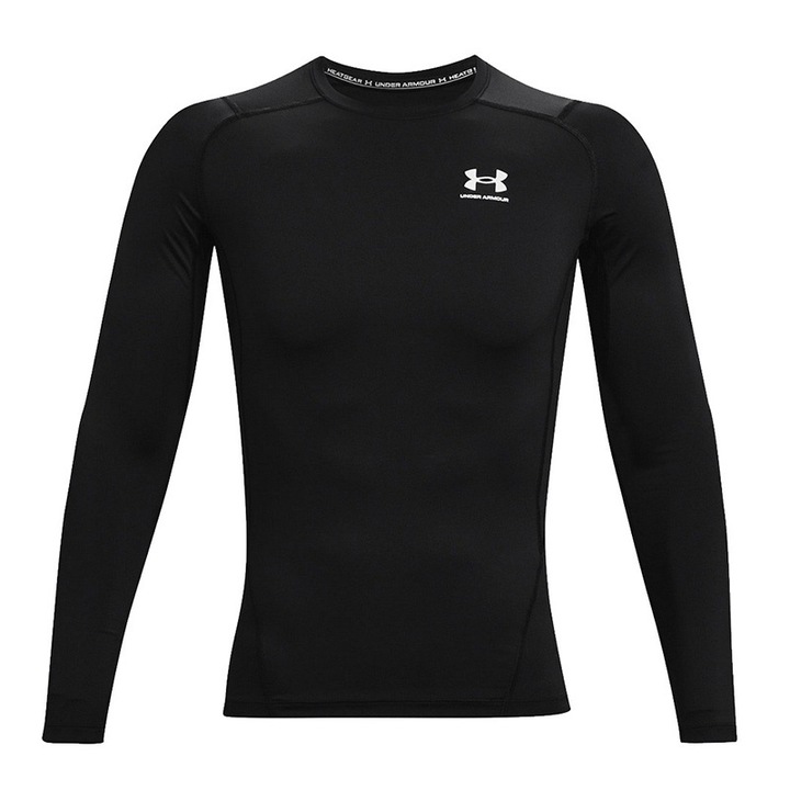 Bluza Under Armour HeatGear 1361524-001, Barbati, Negru, 4XL
