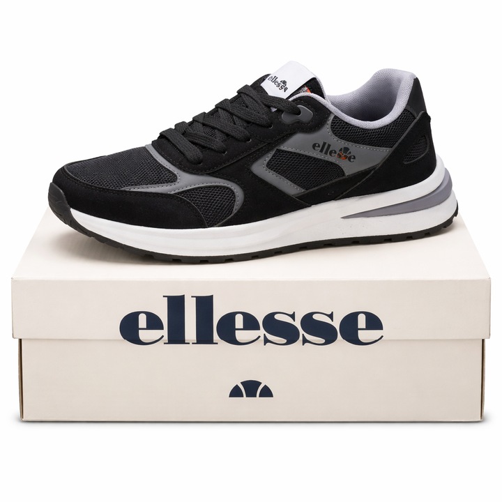 Pantofi sport barbati Ellesse, casual, negru, Negru