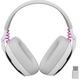 Слушалки wireless Fury Fukiya F6, USB-C интерфейс, стерео звук, честотна характеристика 20 - 20000 Hz, време за използване 40 ч, осветление, бели