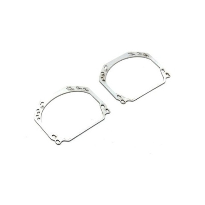Set 2 rame adaptoare Xenon Bright pentru lupele Hella/Bosch, dimensiuni diverse