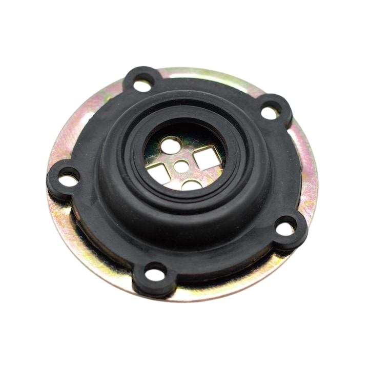 Малък кръгъл фланец за бойлер + уплътнение, 5 отвора