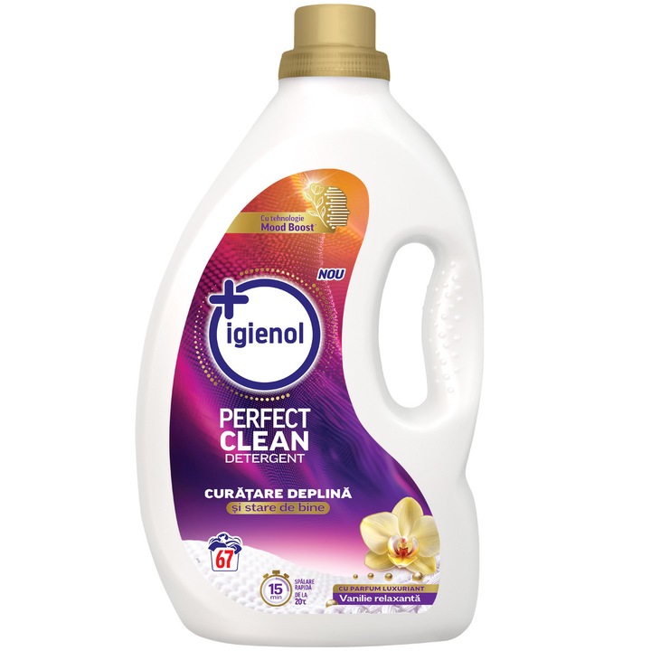 Detergent de rufe Igienol Perfect Clean vanilie 2,7 l