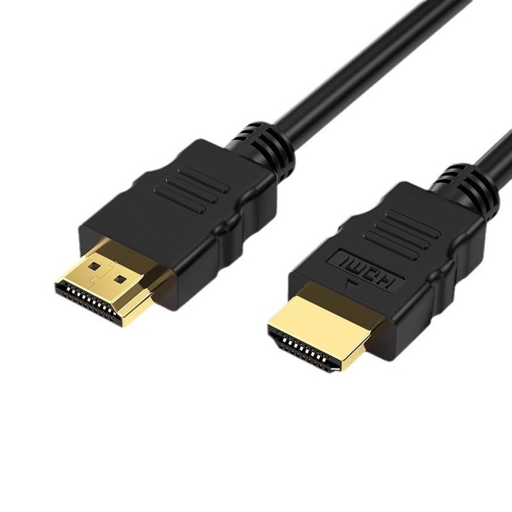 Cablu video HDMI 2.0, 4K 60Hz, 0.5m, negru