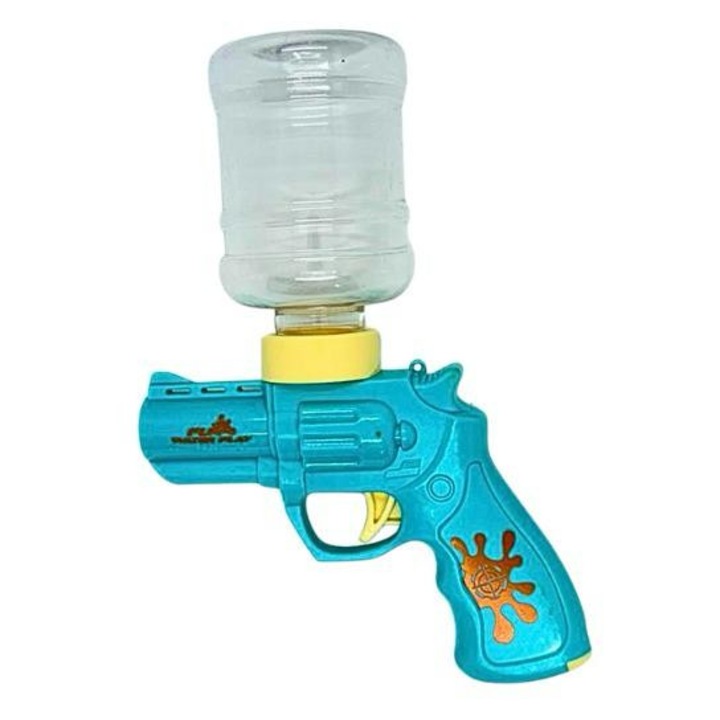 Pistol Electric cu Apa pentru Copii, Electric Water Gun 3 Moduri, Rezervor Mare, Raza 7-8 m, Albastru