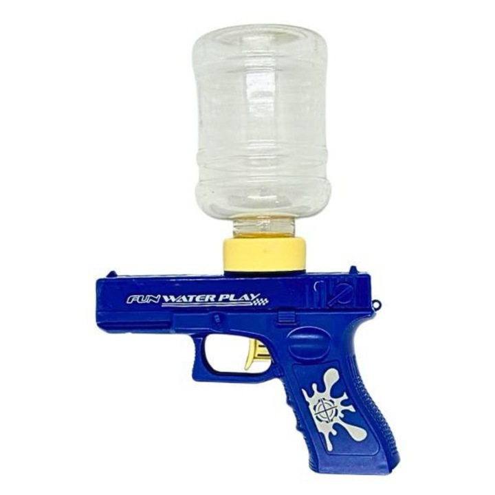 Pistol Electric cu Apa pentru Copii, Electric Water Gun 3 Moduri, Rezervor Mare, Raza 7-8 m, Albastru