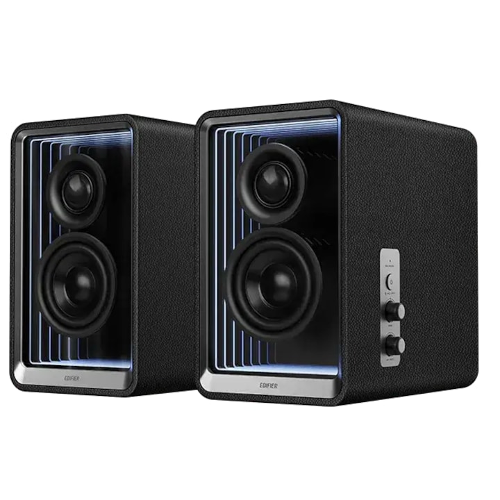 Boxe 2.0 Edifier QR65-BK, 70W, Bluetooth, Negru - eMAG.ro
