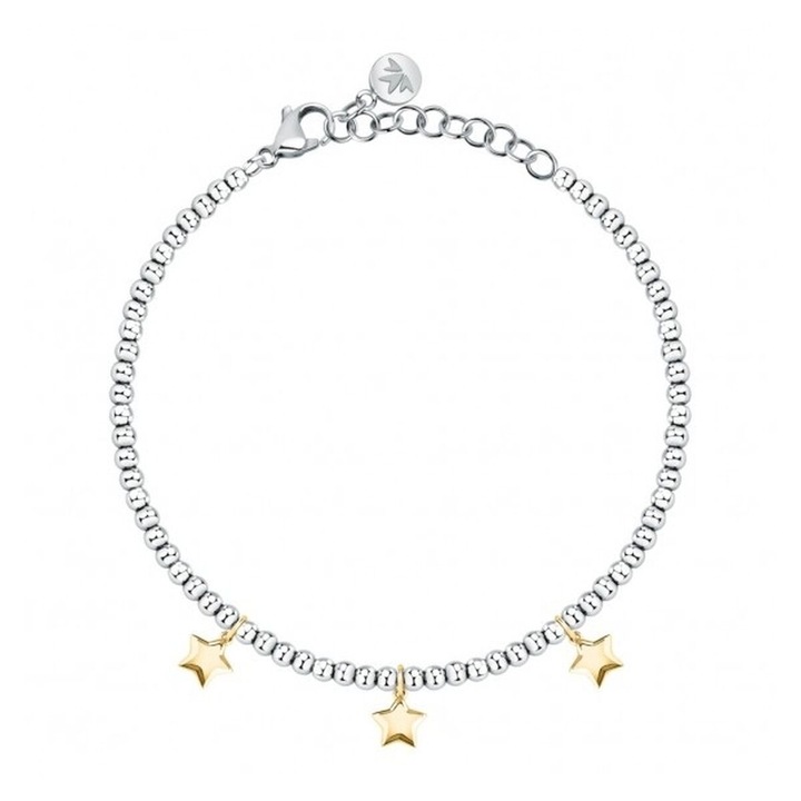 Bratara Dama Morellato TALISMANI 16 cm, Argintiu, Oțel inoxidabil